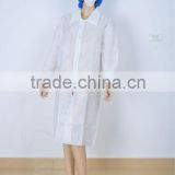 disposable nonwoven laboratory gown