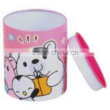 Handle Tin Cartoon Kids Coin Bank With Lock thumbnail-4