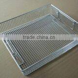 Fry Basket /cleaning Metal Baskets/drying Wire Basket /rack /medical Instrument Cleaning Baskets thumbnail-1