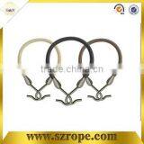 High Quality 4mm Round Elastic Hair Band With Metal Hook thumbnail-3