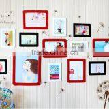 Colorful 8" x 10"glossy Photo Frame Wholesale Gifts Fridge Magnet Photo Frame Magnetic Photo Frame Stick on the Wall thumbnail-1