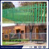 Hot Dipped Galvanized Steel Anti-climb Security Fence / Palisade Fence thumbnail-5