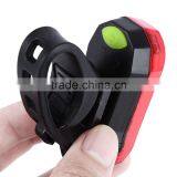 LEADBIKE 2pc Bicycle Lights Bike Warning Safety Water Resistant Front Tail Light Set Front Light Taillight thumbnail-3