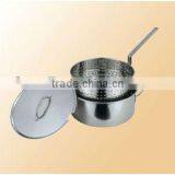 Stainless Steel Fish and Chips Pot Or Pail thumbnail-1