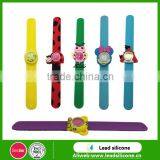 2015 Lovely Animals Carton Colorful Watch -- Silicone Straps Slap Watch thumbnail-2