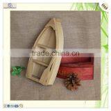 Compartment Tray Red Green Color Decoration Boat Miniature thumbnail-5