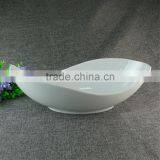 Wholesale Porcelain Plate Dishes, Ceramic Hotel Used Salad / Dessert / Dinner Plates, Restaurant Plate Dishes thumbnail-1
