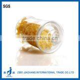 Clear Cylinder Airtight Glass Sweetmeat Jars With Glass Lid