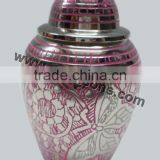 Home Use Modern Brass Metal Urns | Cheap Urns for Pet Ashes | Cheap Urns for Planter thumbnail-1