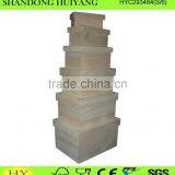 Natural Unfinished Wooden Storage Shoe Box Wholesale thumbnail-1