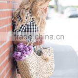 2017 Summer Hot-selling Item, Water Hyacinth Beach Bag