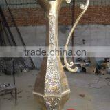 Garden Decorative Large Brass Vases With Flower Statue thumbnail-1