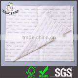 High Quality Tissue Paper White With Grey Repeat Logo thumbnail-3