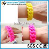 Silicone Twist Bracelet, Wrist Band thumbnail-6