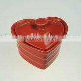 New Heart Shape Mini Stoneware Casserole thumbnail-1