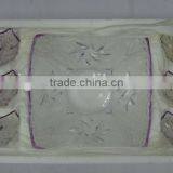 JK042 7pcs Glass Bowl Set With Spray Deco thumbnail-4