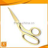 9" LFGB Best Stainless Steel Gold Coated Tailoring Scissors thumbnail-1