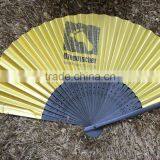 Customized Gold Color Paper Fan Promotional thumbnail-1