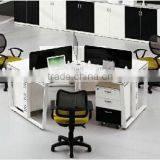 High Quality Cheap Office Desk for 3 Person,office Desk With Locking Drawers thumbnail-1