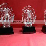 Cheap High Quality Crystal Golf Figure Trophy thumbnail-1