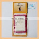 2015 OEM Design Best Seller Classical Type Tape Shaped Card Square Car Air Freshener thumbnail-3