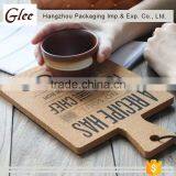 Custom Sublimation Blank Cork Coasters Soft Wood Table Mat thumbnail-1