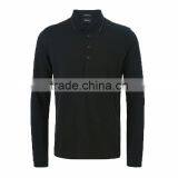 High Quality Long Sleeved Casual Men Polo Shirts OEM ODM Offered thumbnail-3