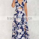 2017 Fashion Latest Designer One Piece Long Styles Maxi Dress thumbnail-1