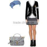 Full Set School Teacher Uniform With Blazer, Shirt, Pant and Skirt thumbnail-3