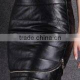 Fashion Girls Winter Feather Skirts Warm White and Black Feather Skirt thumbnail-4