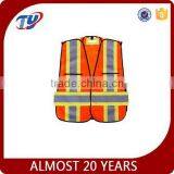 Fluorescent En471 Orange Traffic Safety Vest thumbnail-1