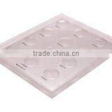 Shimmering Powder/glitter/lip Gloss Acrylic Table Display Case