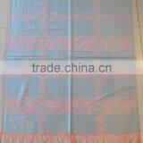 Fahion High Quality Woman100%rayon Designer Plaid Rose Scarf thumbnail-6