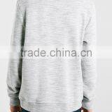 Custom Cheap Price High Quality Men Grey Sweatshirt Blanks Wholesale thumbnail-2