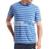 2016 Wholesale Dri Fit Extended Knited Men's Striped Tee t Shirt thumbnail-3