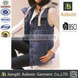 2015 Hot Selling Breathable Outdoor Woman Slim Padded Vests thumbnail-1