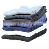 10 Pcs/lot Hot Sale Cotton and Polyester Mixed Solid Breathable Cozy Custom Men Tube Socks thumbnail-4