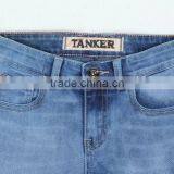 Boys Acid Blue OEM/Wholesale HIGH-END100% Cotton Jeans Kids Fashion Denim Jean thumbnail-3