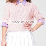 Runwaylover New Fashion 2017 Ladies Custom Knitted Pullover Sweaters thumbnail-3