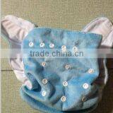 Customized Design Baby Minky Cloth Diaper With Absorbent Material