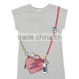 2017 New Style Cutsom Summer Children Baby Girls Cotton Poplin Dress Shirt With Embroidery thumbnail-3