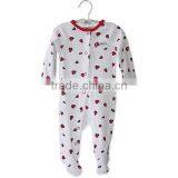 New Birth Baby Girl Soft Cotton Romper With Little Lovely Printing thumbnail-2
