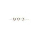 925 sterling silver plating crystal bridal wedding jewellery hair pins for women