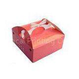 Foldable Eco-friendly Custom Printed Recycled Paper Boxes With Handle