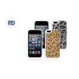 IPhone 5C TPU + Leather Leopard Pattern Phone Case Skidproof thumbnail-1