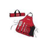BBQ Foldable Apron Set, BBQ Tools Apron Set, Barbecue BBQ Apron, Chef's Set thumbnail-1