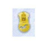 Copper Zipper Pull (medium Head With Sculpted Piece )