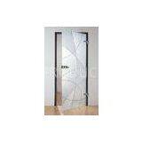 Frosted Tempered Glass Door Sandblasted For Interior Decoration thumbnail-1