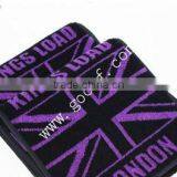 100% Cotton Yarn Dyed Jacquard Fitness Towel thumbnail-3