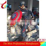 High Quality Life Size Fiberglass Spiderman Statue For Park thumbnail-5